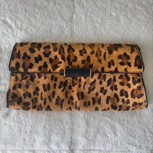 BCBGMaxAzria Animal Print Clutch